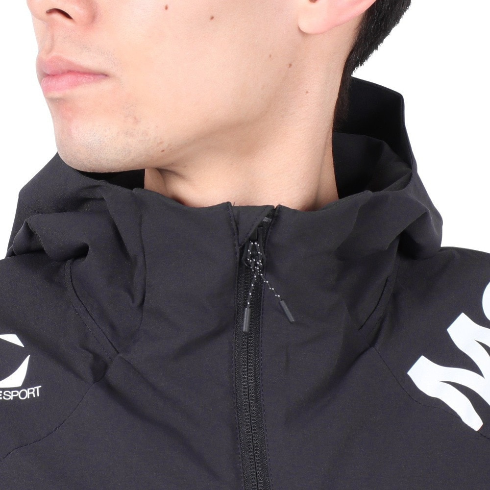 デサント（DESCENTE）（メンズ）SUNSCREEN TAIKYU クロスフーディー上下セット ST5SJK20M BK00 ST5SPZ20M