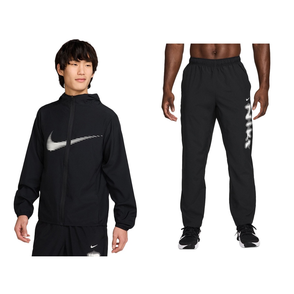ナイキ（NIKE）（メンズ）ドライフィット フォーム フーディ上下セット HJ3072-010 HJ3070-011