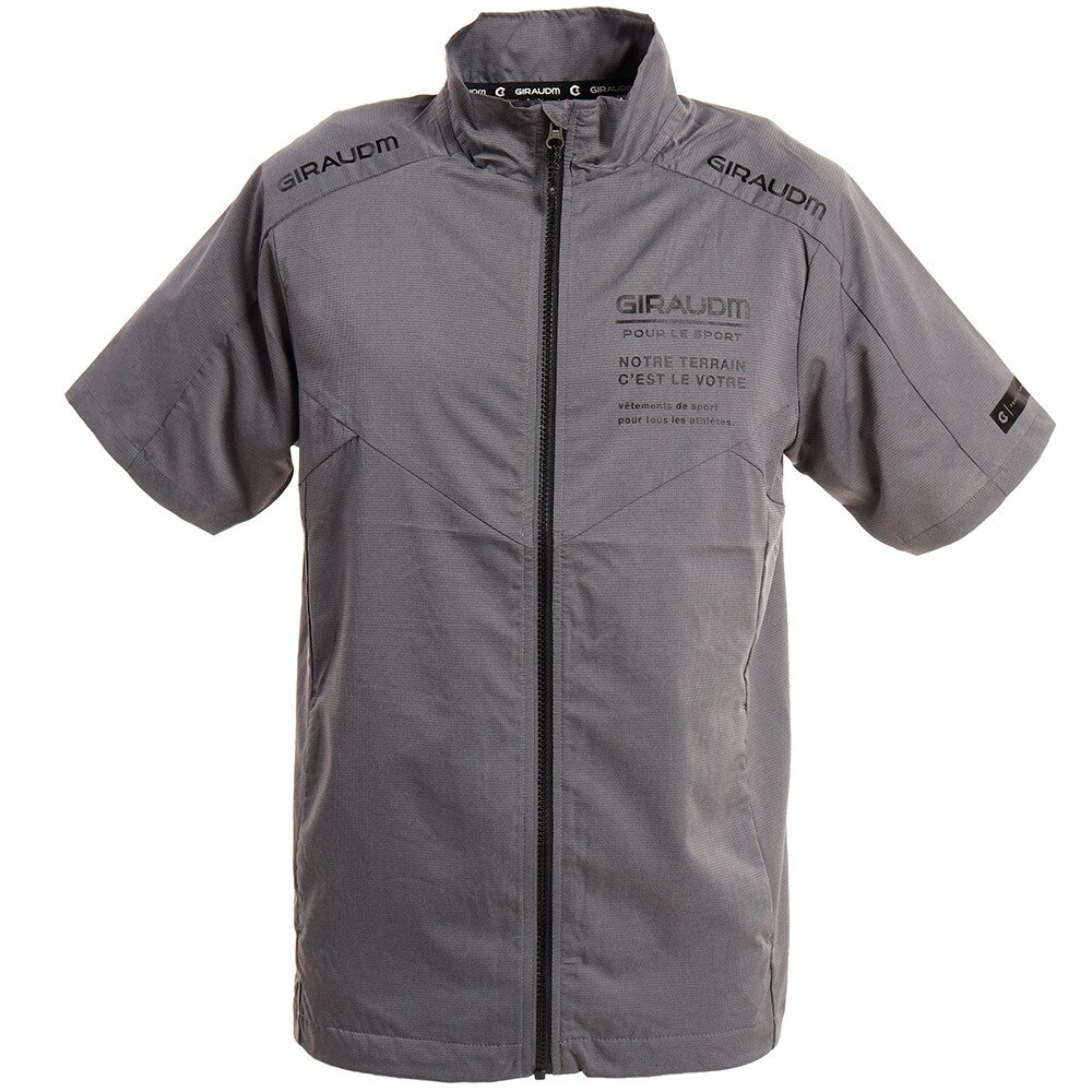  ドライプラス UVクロスウーブン 半袖ジャケット 851GM0RP2394 GRY