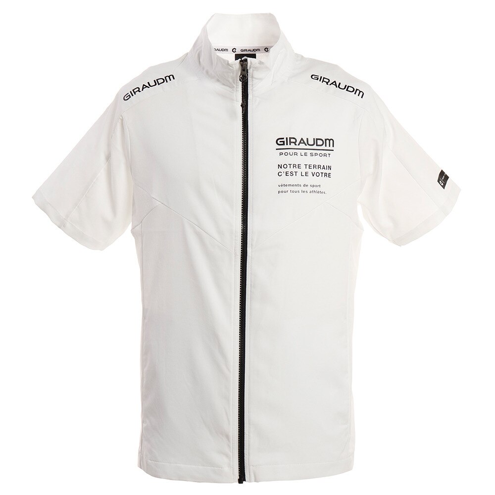  ドライプラス UVクロスウーブン 半袖ジャケット 851GM0RP2394 WHT