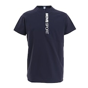 (メンズ)半袖シャツ メンズ Move Sport ソフト AIRY TRANSFER DMMTJA56 NV ネイビー