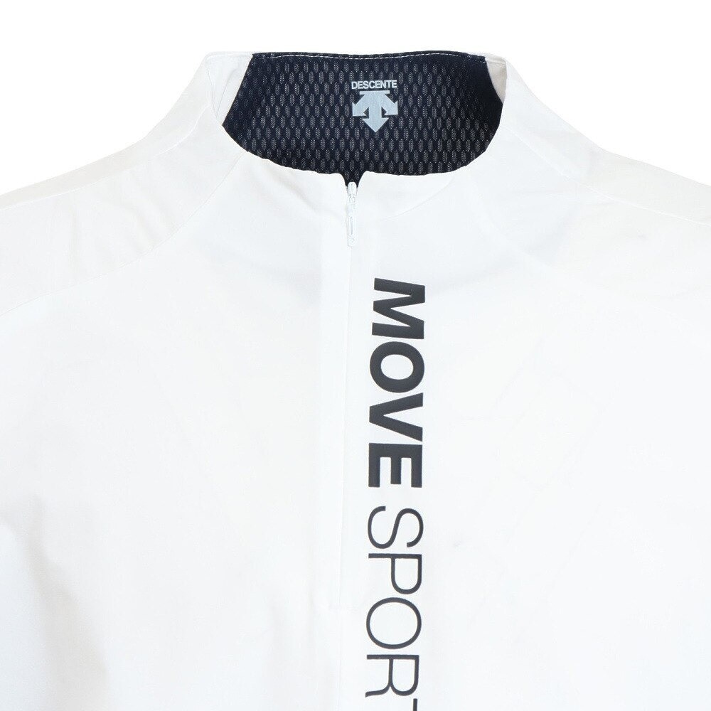 デサント（DESCENTE）（メンズ）半袖シャツ メンズ Move Sport ソフト AIRY TRANSFER DMMTJA56 WH