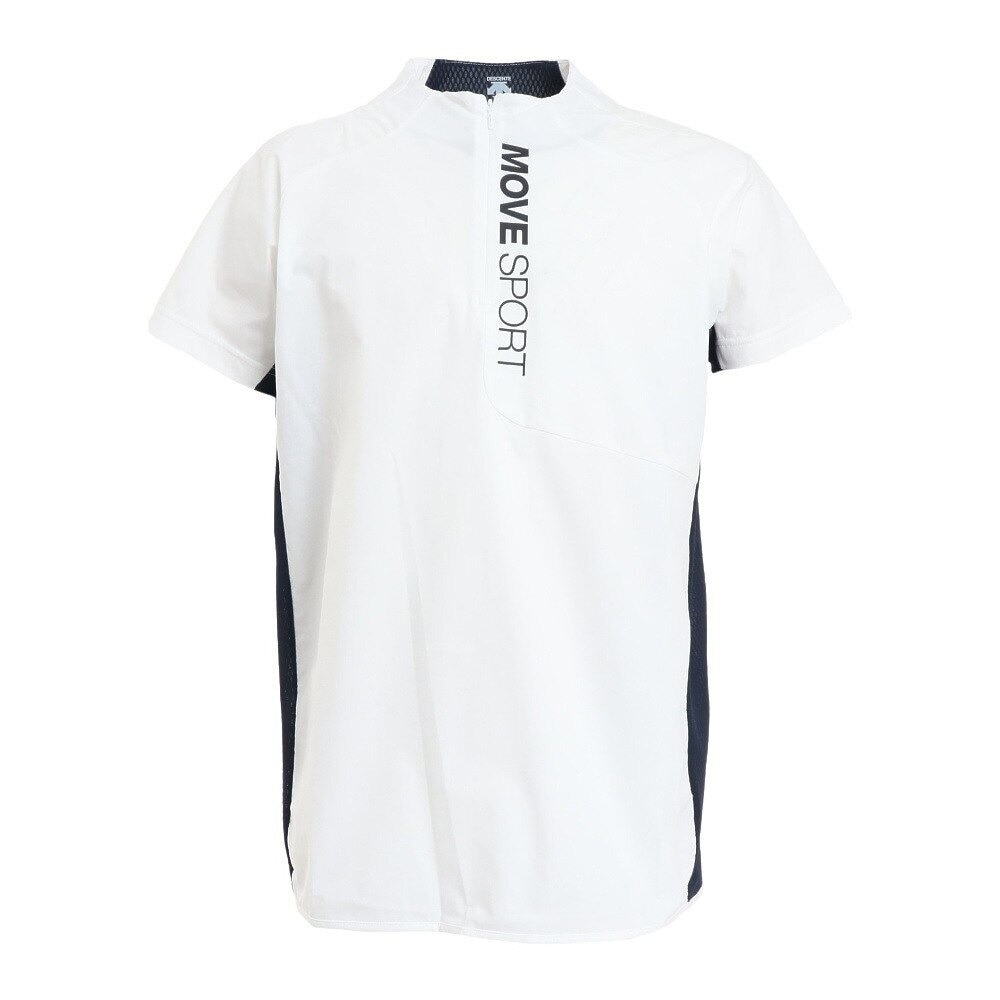 デサント（DESCENTE）（メンズ）半袖シャツ メンズ Move Sport ソフト AIRY TRANSFER DMMTJA56 WH