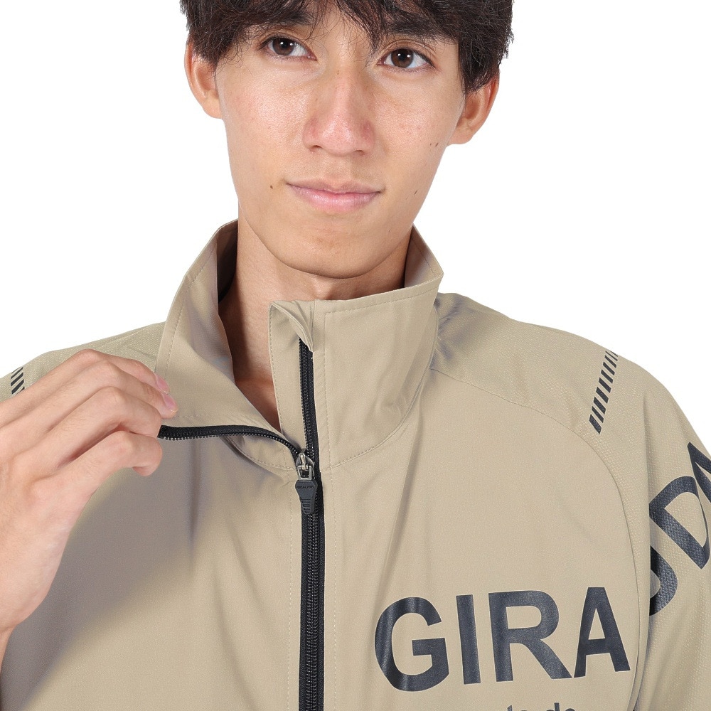ジローム（GIRAUDM）（メンズ）半袖シャツ メンズ 絶耐撥水 クロス ジャケット WU3S0004-TR851-GRSD BEG