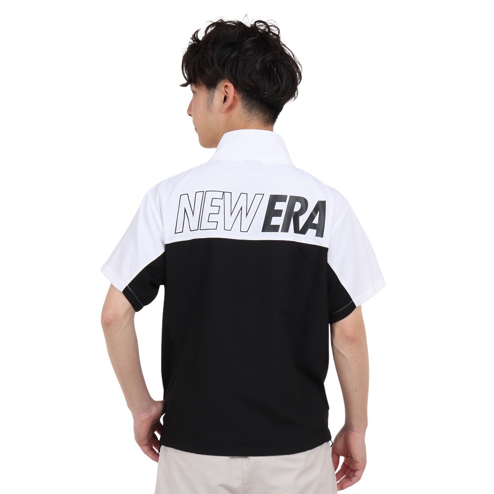ニューエラ（NEW ERA）（メンズ）ジャケット 半袖 uv 吸汗速乾 ホワイト 白 クロスウェア ジャケット 13697264