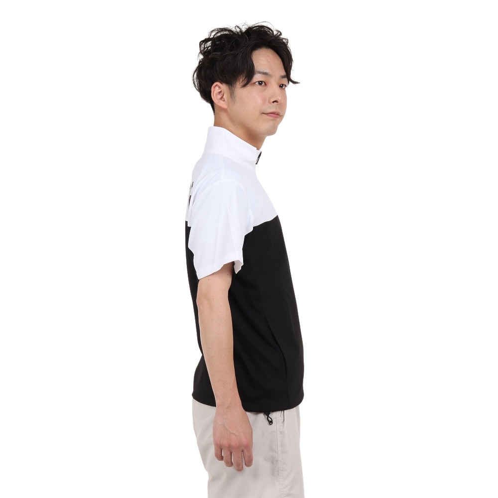 ニューエラ（NEW ERA）（メンズ）ジャケット 半袖 uv 吸汗速乾 ホワイト 白 クロスウェア ジャケット 13697264