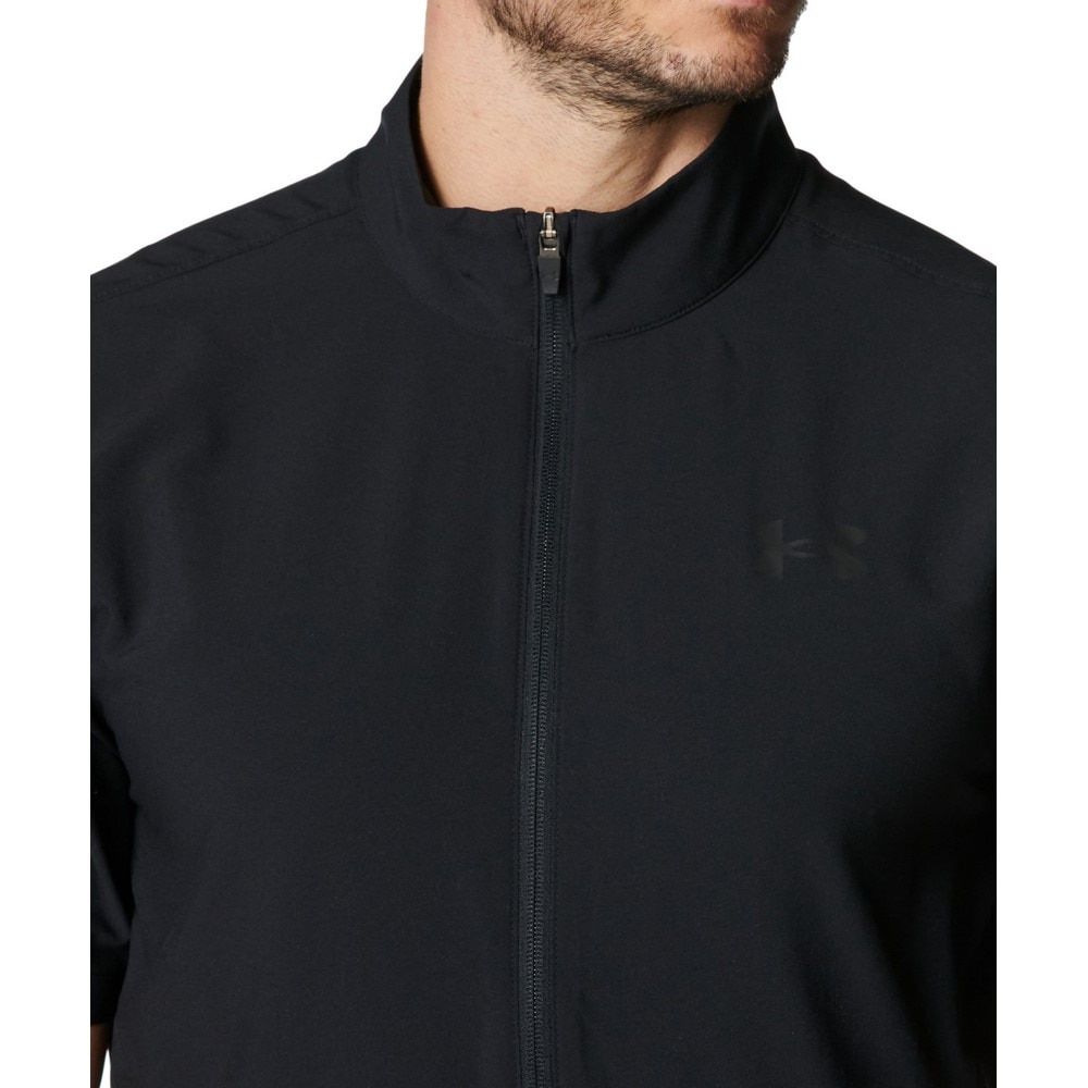 アンダーアーマー（UNDER ARMOUR）（メンズ）フレッシュウーブン フルジップ ショートスリーブ ジャケット 6001546 001