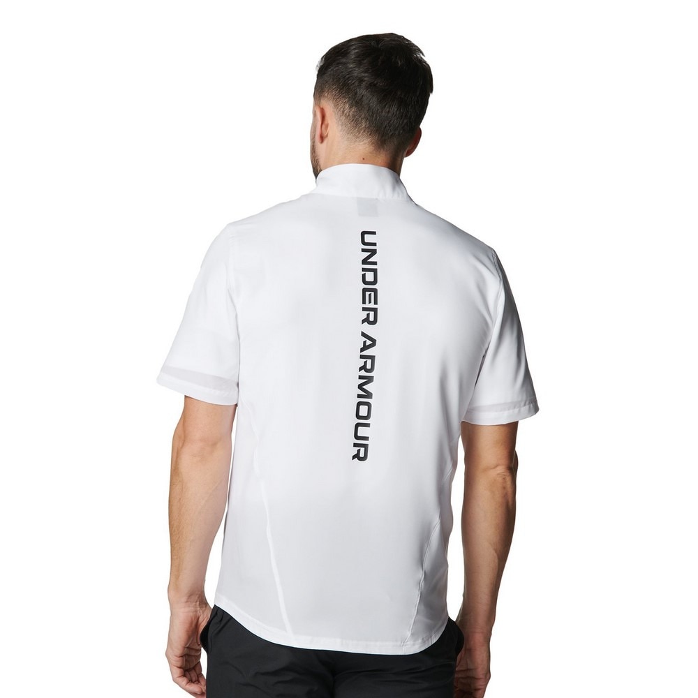 アンダーアーマー（UNDER ARMOUR）（メンズ）フレッシュウーブン フルジップ ショートスリーブ ジャケット 6001546 100