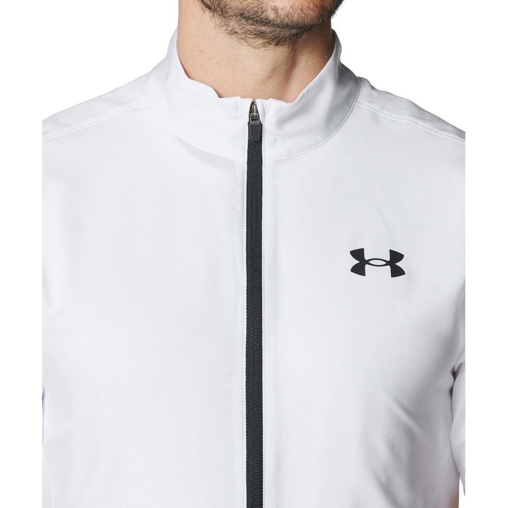 アンダーアーマー（UNDER ARMOUR）（メンズ）フレッシュウーブン フルジップ ショートスリーブ ジャケット 6001546 100