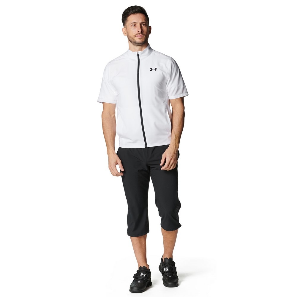 アンダーアーマー（UNDER ARMOUR）（メンズ）フレッシュウーブン フルジップ ショートスリーブ ジャケット 6001546 100