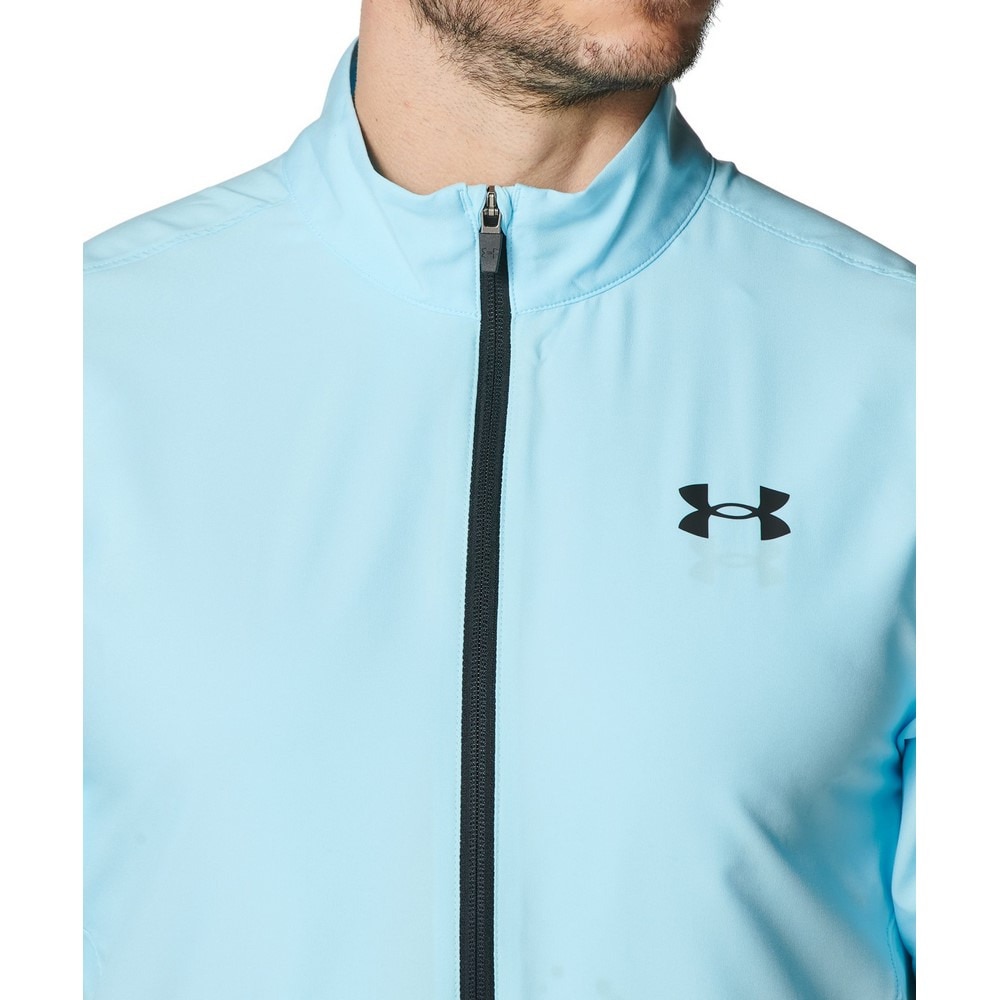 アンダーアーマー（UNDER ARMOUR）（メンズ）レッシュウーブン フルジップ ショートスリーブ ジャケット 6001546 494
