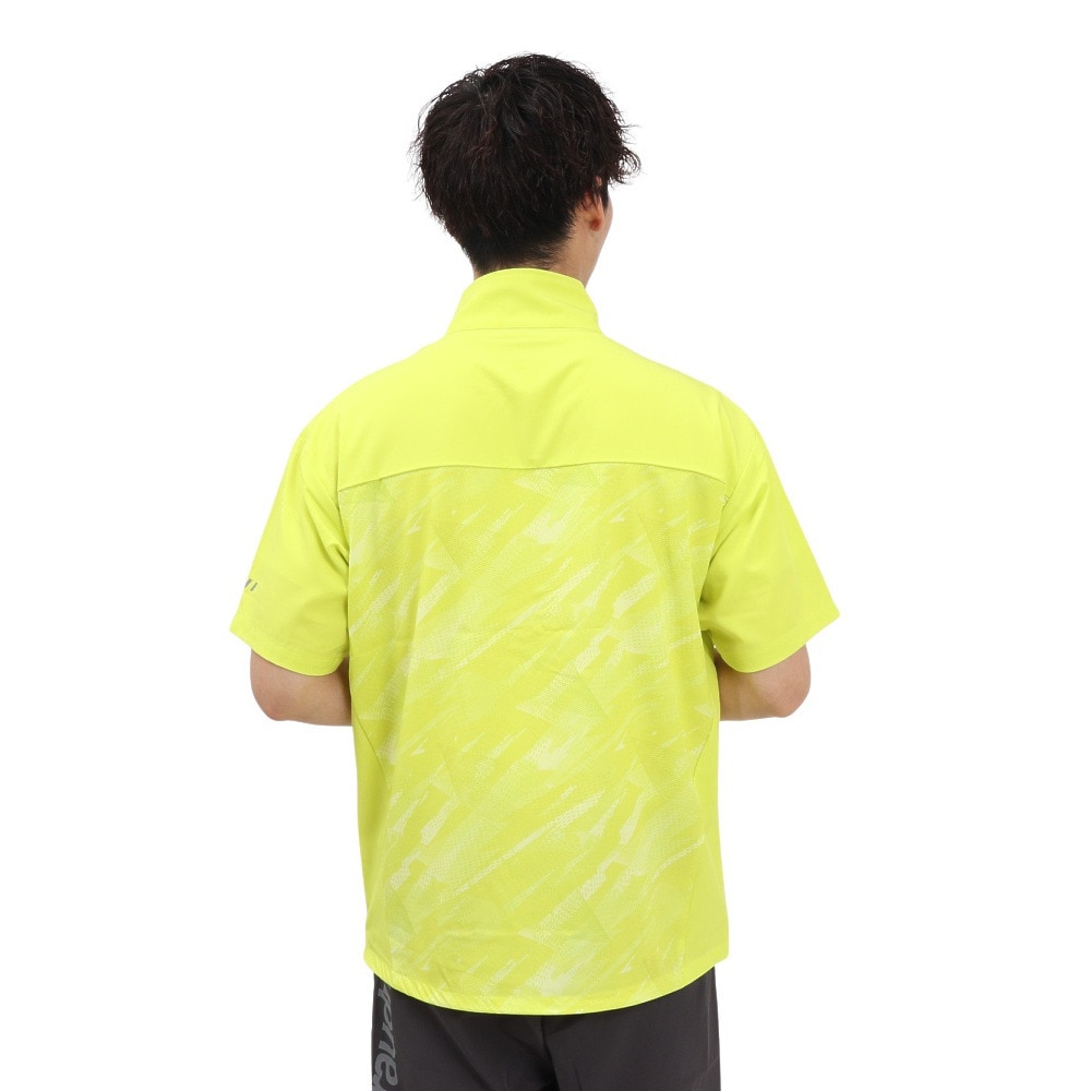 ジローム（GIRAUDM）（メンズ）絶耐撥水 UV NEW CROSS 半袖ジャケット WU5S0010-TR851-GRSD FGRN