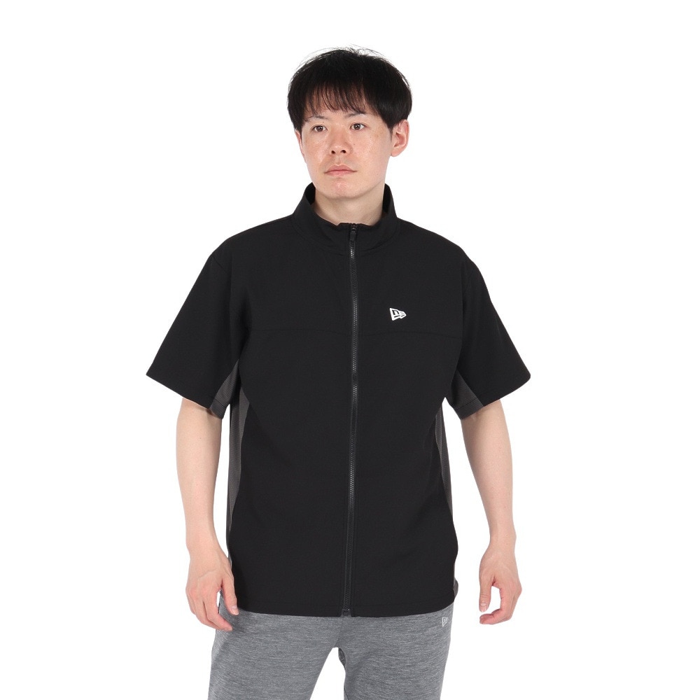 ニューエラ（NEW ERA）（メンズ、レディース）パフォーマンスアパレル クロスウェア ジャケット ワードマークロゴ 14666311