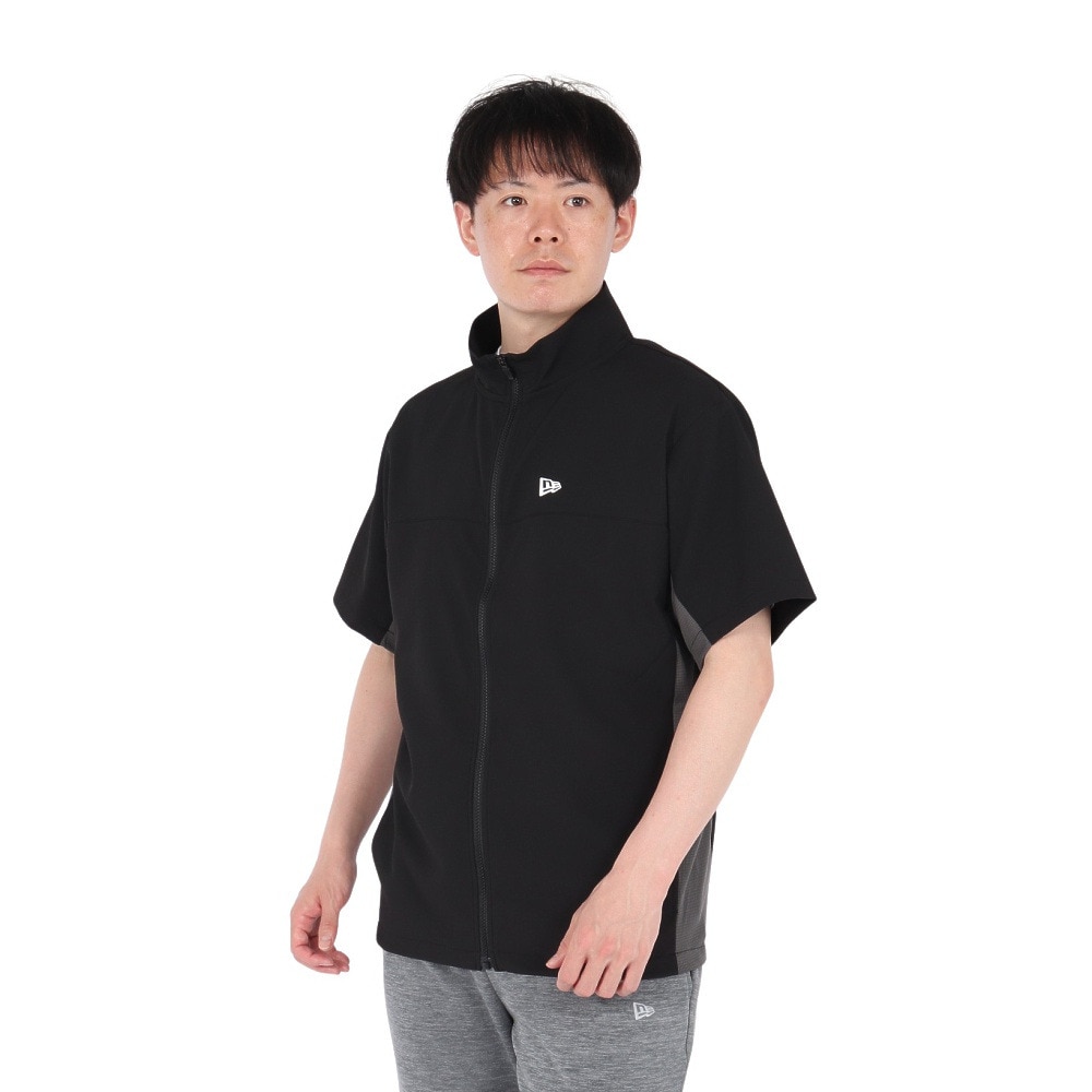 ニューエラ（NEW ERA）（メンズ、レディース）パフォーマンスアパレル クロスウェア ジャケット ワードマークロゴ 14666311