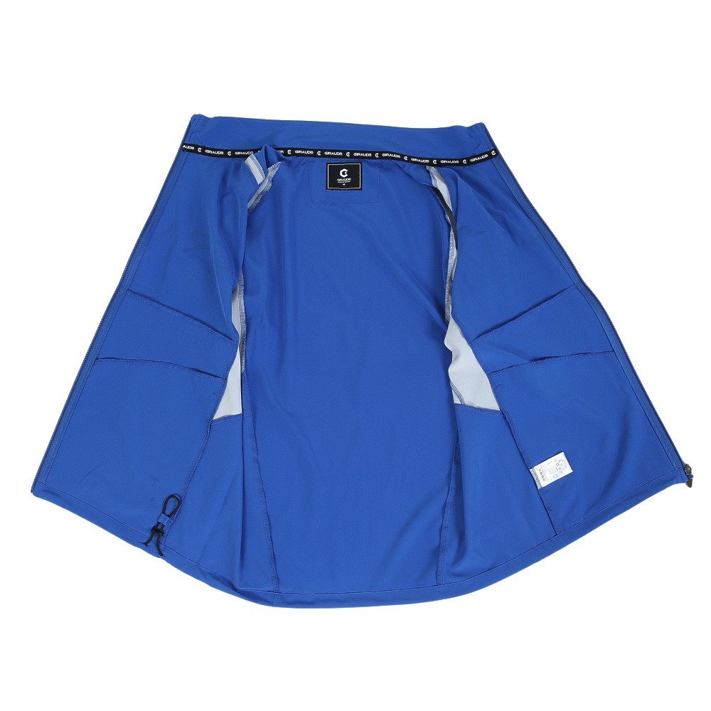 ジローム（GIRAUDM）（メンズ）UV対策 撥水 絶耐撥水UV LT CLOTH 半袖ジャケット WU6S0002-TR851-GRSD BLU