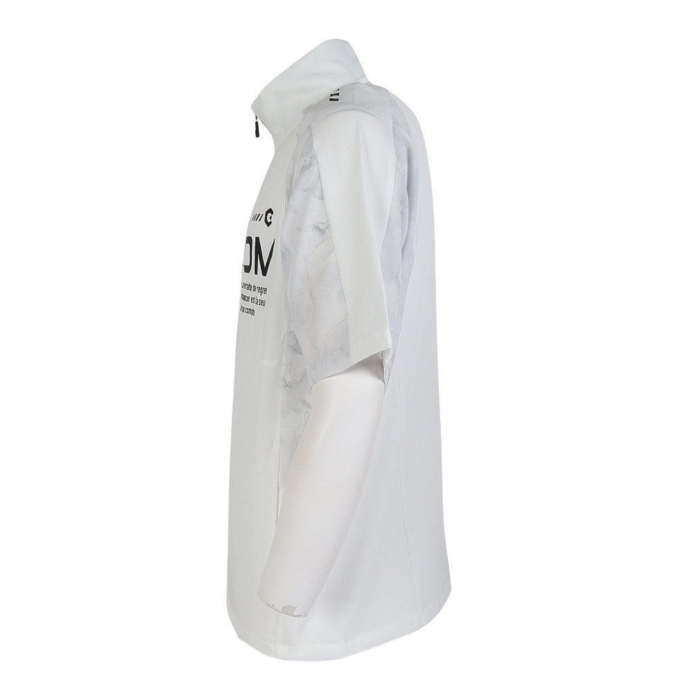 ジローム（GIRAUDM）（メンズ）UV対策 撥水 絶耐撥水UV LT CLOTH 半袖ジャケット WU6S0002-TR851-GRSD WHT