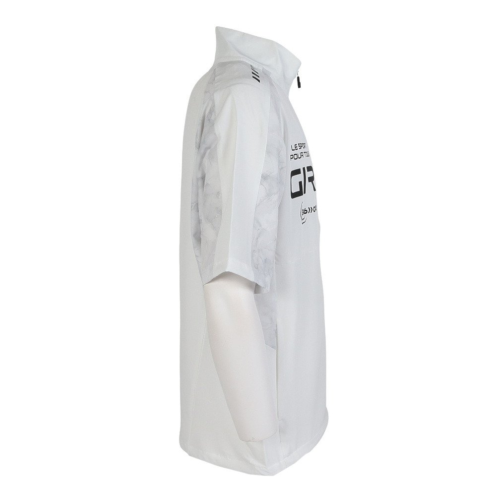 ジローム（GIRAUDM）（メンズ）UV対策 撥水 絶耐撥水UV LT CLOTH 半袖ジャケット WU6S0002-TR851-GRSD WHT