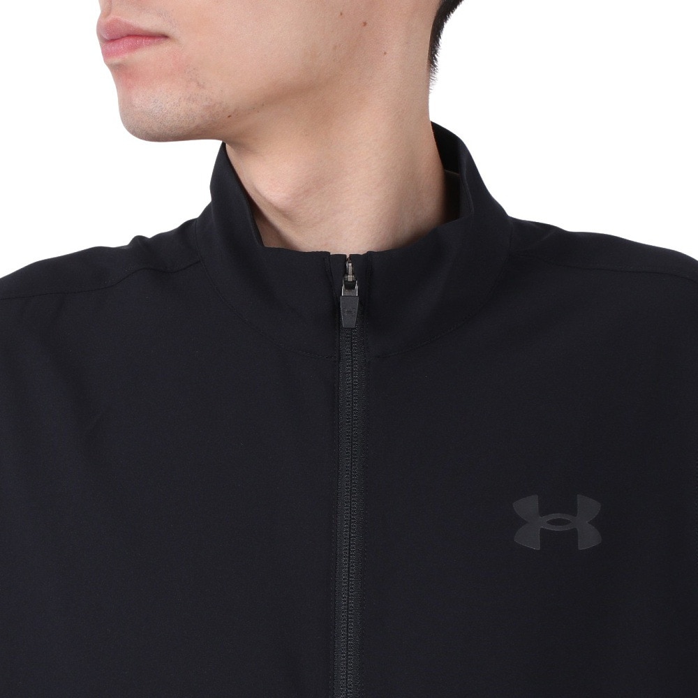 アンダーアーマー（UNDER ARMOUR）（メンズ）フレッシュウーブン スリーブレス ジャケット 6003620 001
