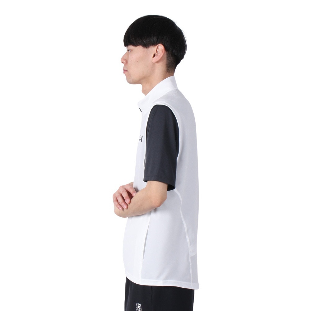 アンダーアーマー（UNDER ARMOUR）（メンズ）フレッシュウーブン スリーブレス ジャケット 6003620 100