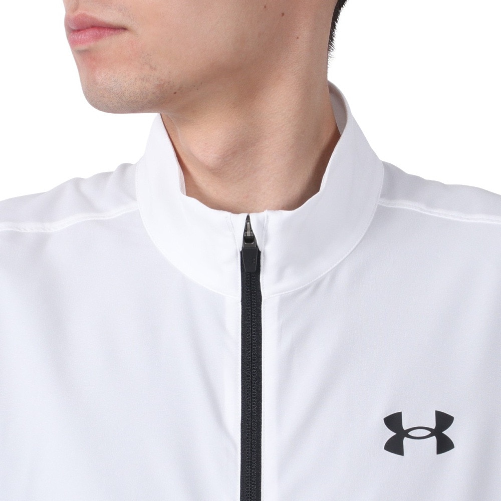 アンダーアーマー（UNDER ARMOUR）（メンズ）フレッシュウーブン スリーブレス ジャケット 6003620 100