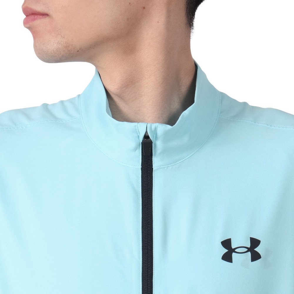 アンダーアーマー（UNDER ARMOUR）（メンズ）フレッシュウーブン スリーブレス ジャケット 6003620 494