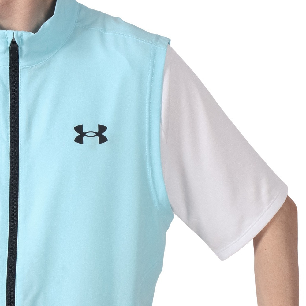アンダーアーマー（UNDER ARMOUR）（メンズ）フレッシュウーブン スリーブレス ジャケット 6003620 494