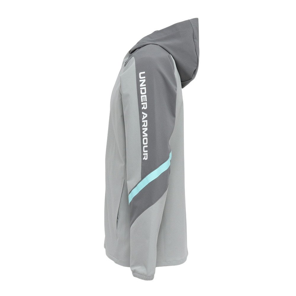 アンダーアーマー（UNDER ARMOUR）（メンズ）テニス 梅雨対策 撥水 UV対策 ウーブン フルジップ フーディー 6015051 069