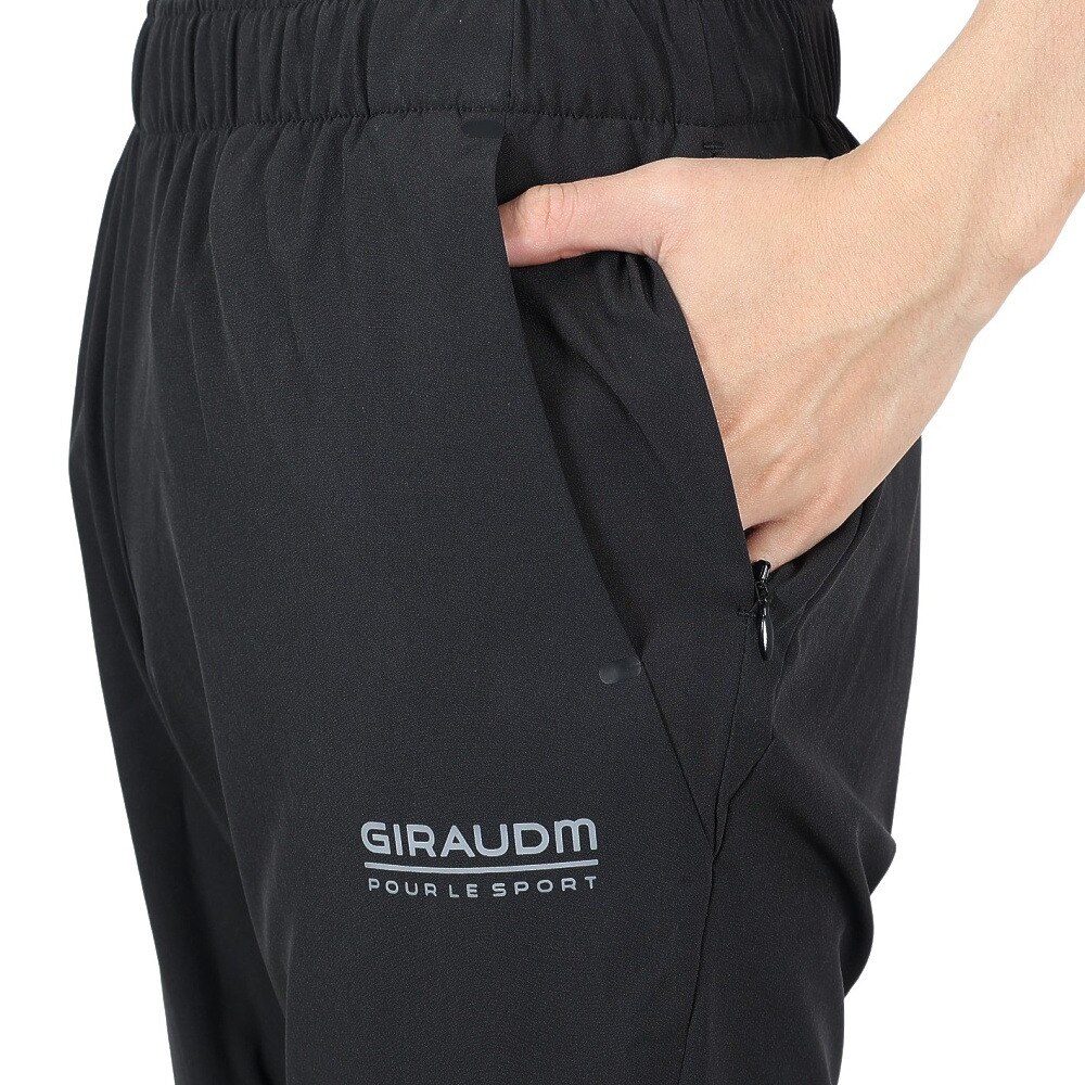 ジローム（GIRAUDM）（メンズ）パンツ uv 撥水 ブラック 黒 絶耐撥水 UVカット ストレッチクロス スリム パンツ 851GM1SD6749 BLK★★★