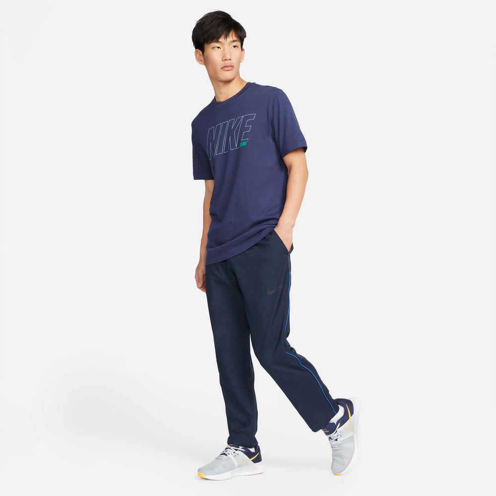 ナイキ（NIKE）（メンズ）パンツ ネイビー 軽量 ロングパンツ Dri-FIT チーム ウーブン パンツ DM6627-451