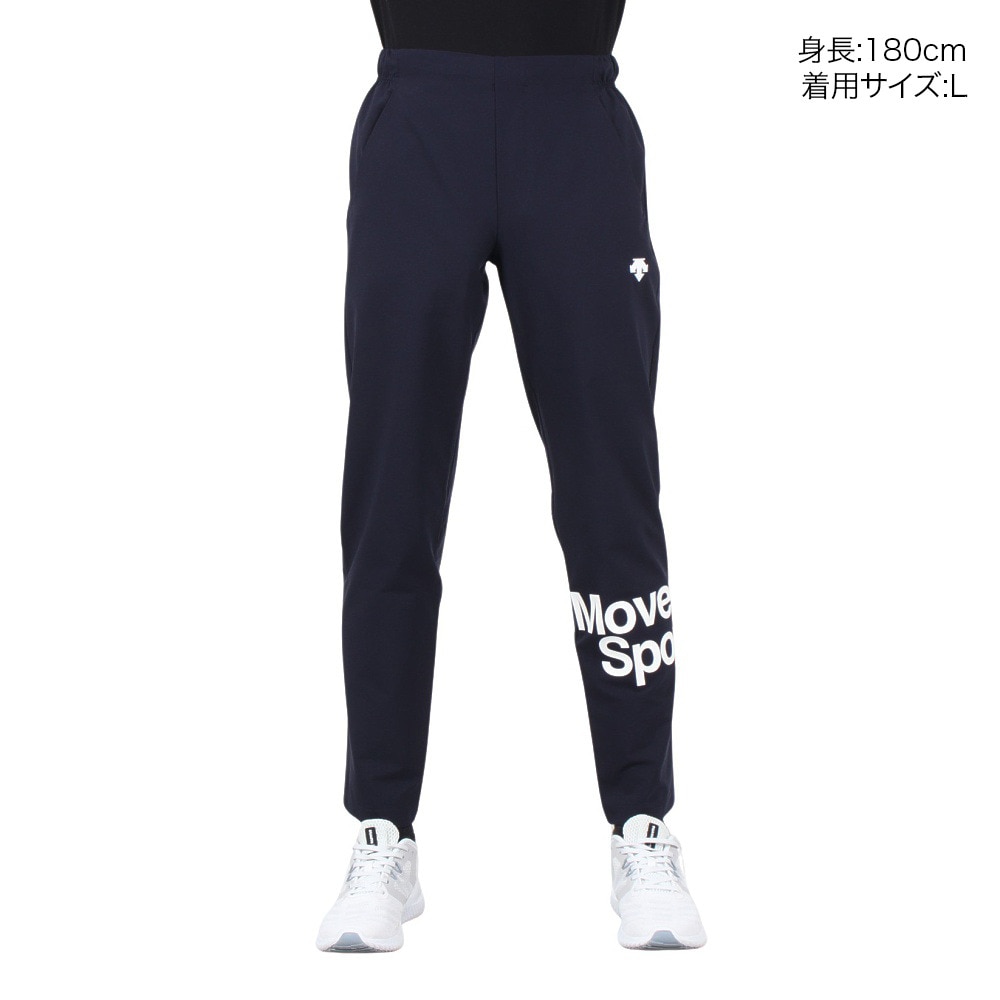 デサント（DESCENTE）（メンズ）ジャージ クロス エアリートランスファー ロングパンツ DMMRJG12 NV