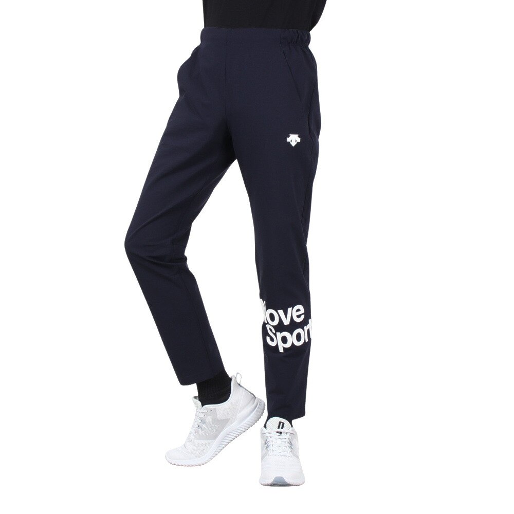 デサント（DESCENTE）（メンズ）ジャージ クロス エアリートランスファー ロングパンツ DMMRJG12 NV