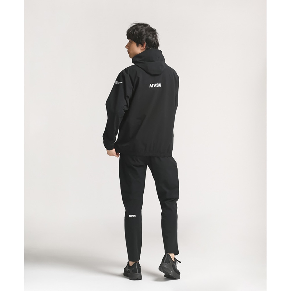 デサント（DESCENTE）（メンズ）パンツ 撥水 ストレッチ ブラック 黒 AIRY TRANSFER ライトリップ テーパード DMMVJG11 BK