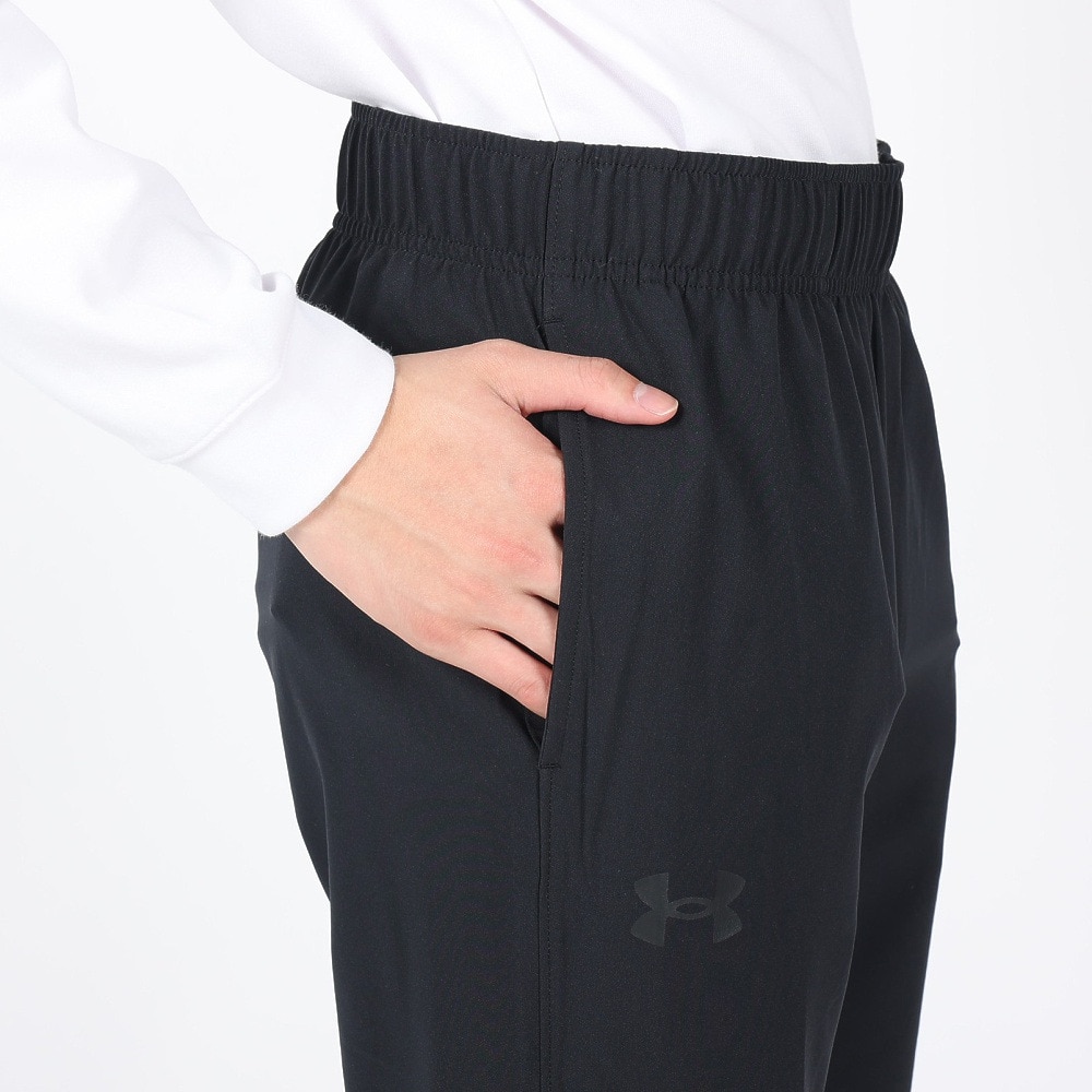 アンダーアーマー（UNDER ARMOUR）（メンズ）パンツ ブラック 黒 ジョガーパンツ フレッシュ ウーブン パンツ 1384816 001