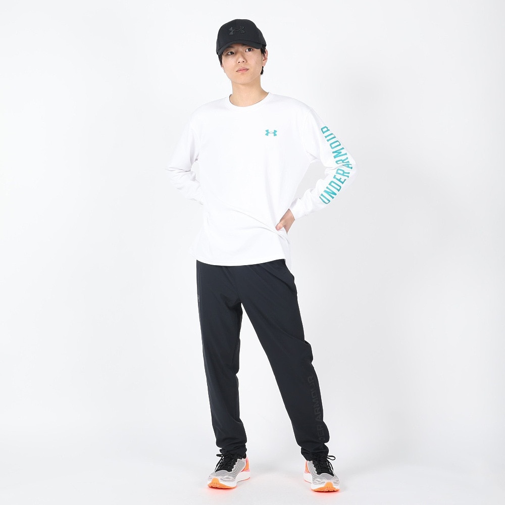 アンダーアーマー（UNDER ARMOUR）（メンズ）パンツ ブラック 黒 ジョガーパンツ フレッシュ ウーブン パンツ 1384816 001
