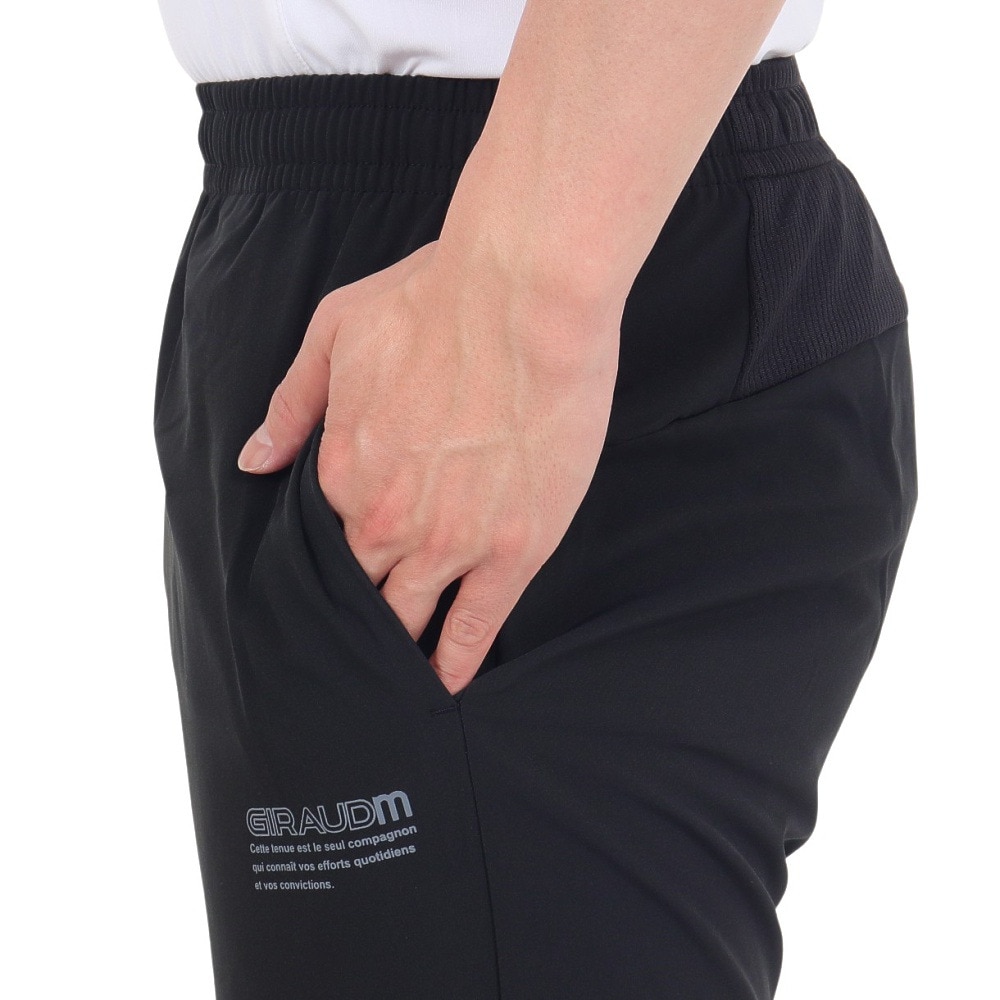 ジローム（GIRAUDM）（メンズ）パンツuv UV 絶耐撥水 ストレッチ ブラック 黒 STCROSSWU パンツ WU4S0002-TR851-GRSD BLK