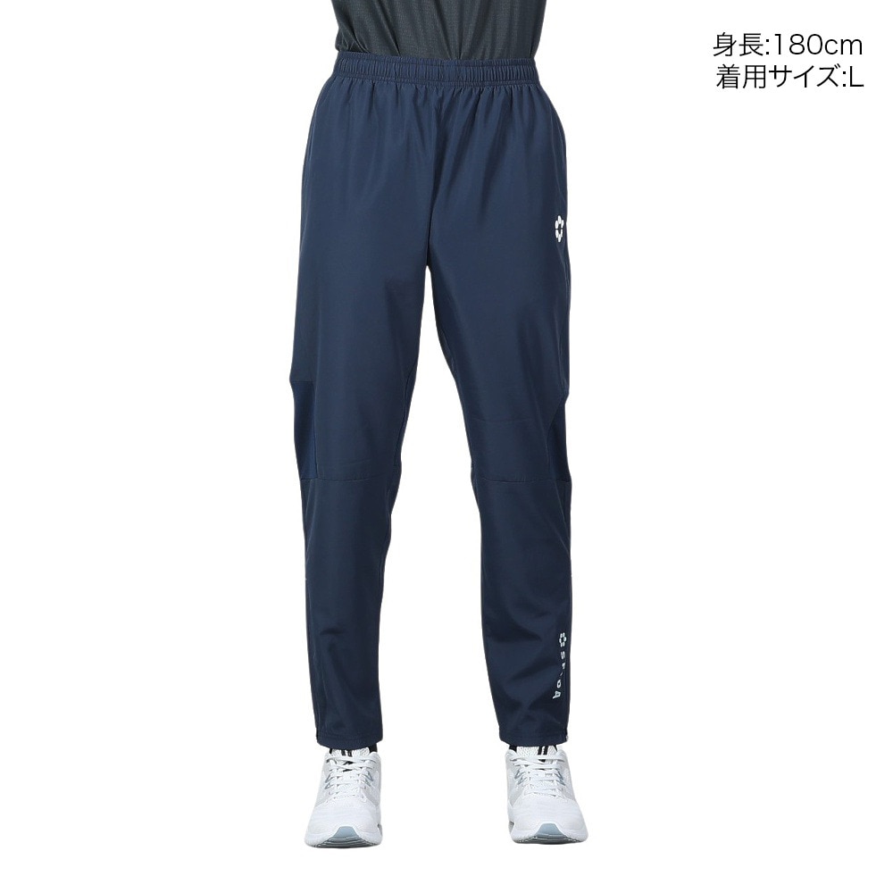 スフィーダ（SFIDA）（メンズ）パンツ 撥水 ストレッチ ネイビー ライトウーブン トラックパンツ SA-24X21 NVY