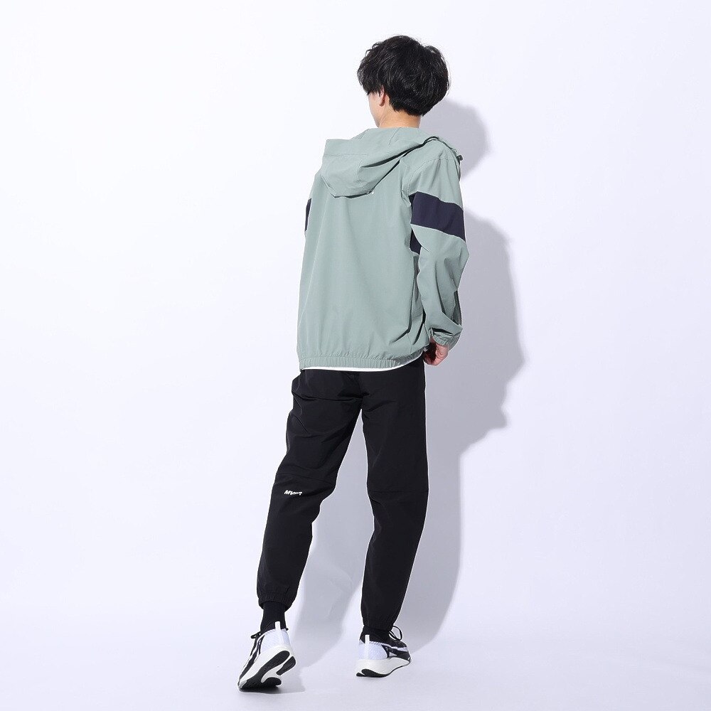 デサント（DESCENTE）（メンズ）パンツ uv UV 接触冷感 ストレッチ 撥水 ブラック 黒  4WAYストレッチ イージージョガーパンツ DMMXJG13 BK
