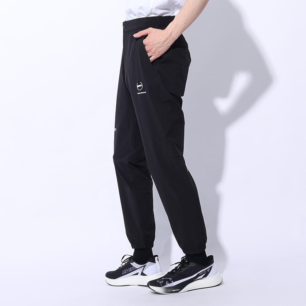 デサント（DESCENTE）（メンズ）パンツ uv UV 接触冷感 ストレッチ 撥水 ブラック 黒  4WAYストレッチ イージージョガーパンツ DMMXJG13 BK