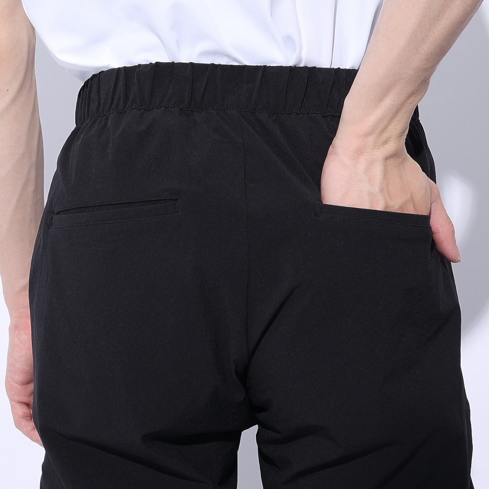 デサント（DESCENTE）（メンズ）パンツ uv UV 接触冷感 ストレッチ 撥水 ブラック 黒  4WAYストレッチ イージージョガーパンツ DMMXJG13 BK