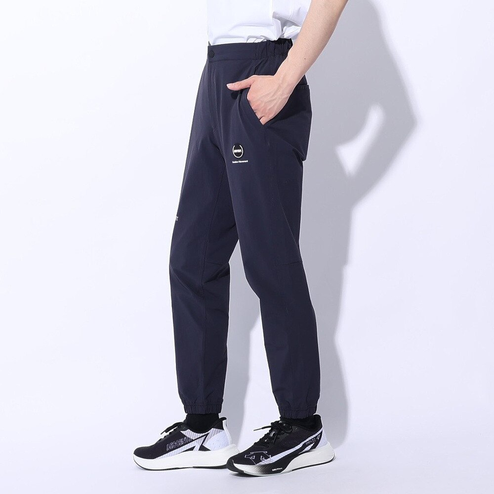 デサント（DESCENTE）（メンズ）パンツ uv UV 接触冷感 ストレッチ 撥水 ネイビー 4WAYストレッチ イージージョガーパンツ DMMXJG13 NV