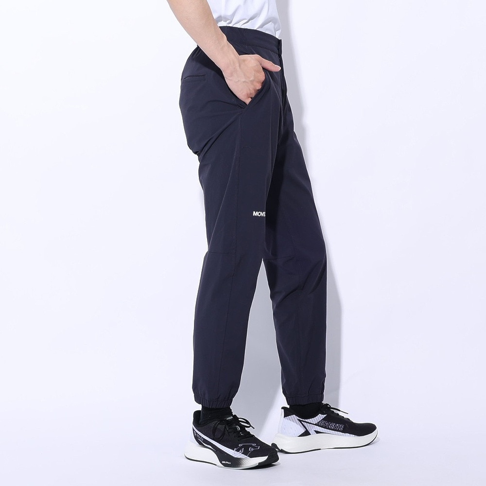 デサント（DESCENTE）（メンズ）パンツ uv UV 接触冷感 ストレッチ 撥水 ネイビー 4WAYストレッチ イージージョガーパンツ DMMXJG13 NV