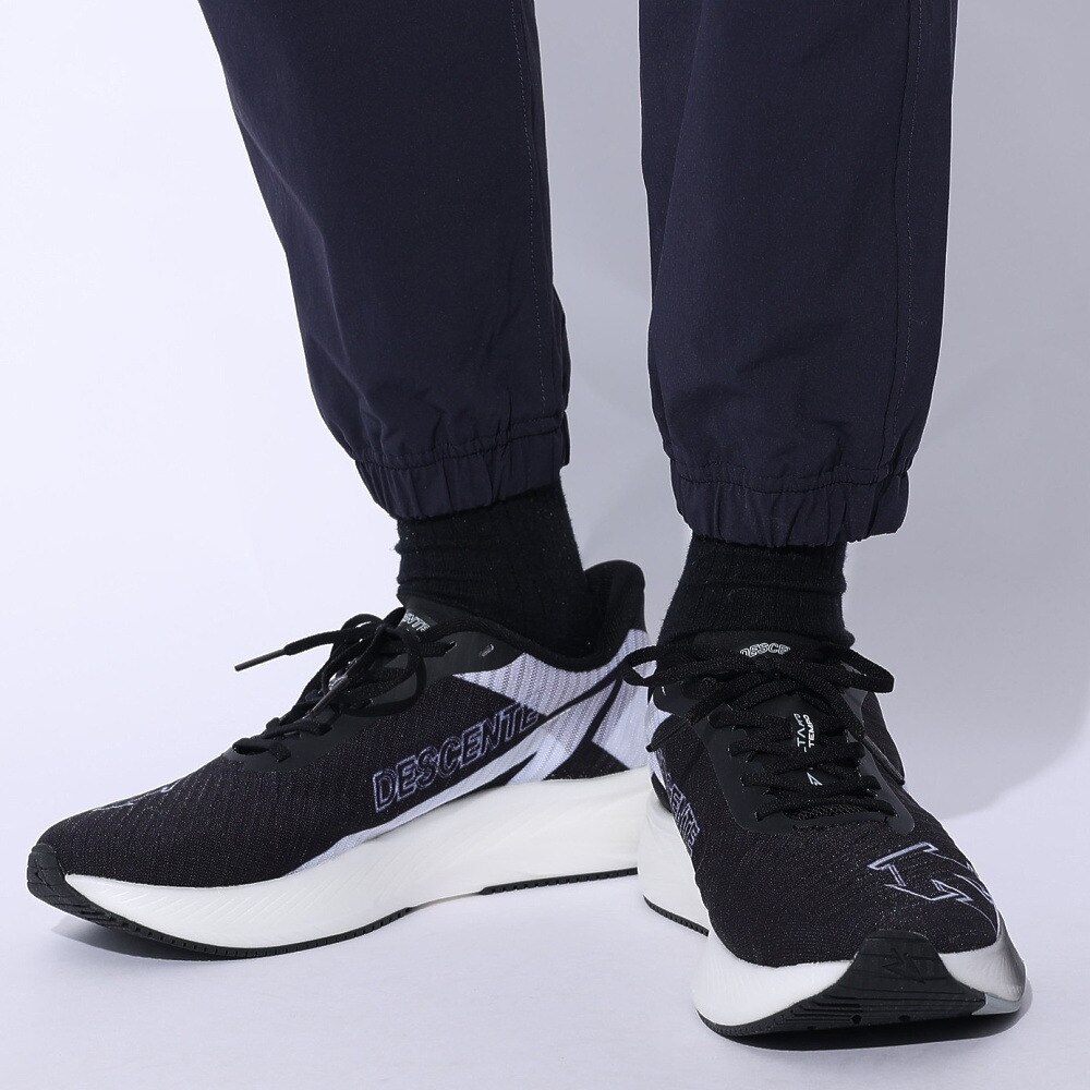 デサント（DESCENTE）（メンズ）パンツ uv UV 接触冷感 ストレッチ 撥水 ネイビー 4WAYストレッチ イージージョガーパンツ DMMXJG13 NV