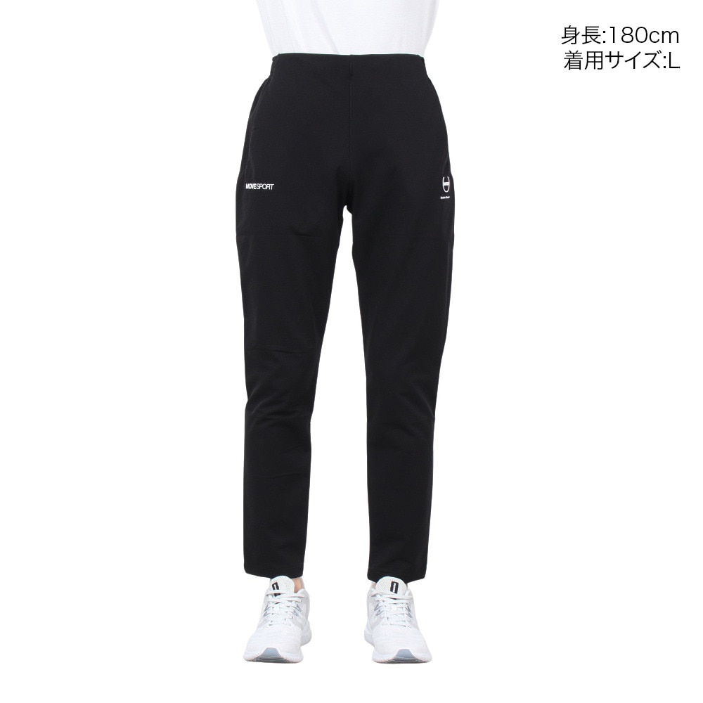 デサント（DESCENTE）（メンズ）HEATNAVI TOUGH ソフトシェル テーパードパンツ ST4FPZ23M BK00