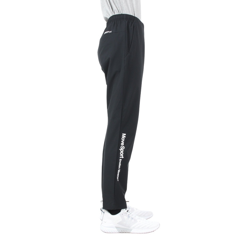 デサント（DESCENTE）（メンズ）AIRY TRANSFER ウォーム テーパードパンツ ST4FPZ21M BK00