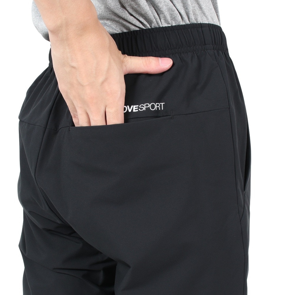 デサント（DESCENTE）（メンズ）AIRY TRANSFER ウォーム テーパードパンツ ST4FPZ21M BK00
