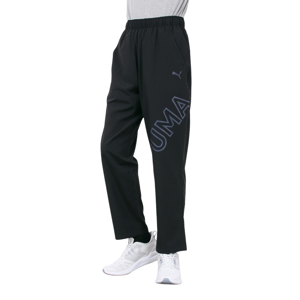 プーマ（PUMA）（メンズ）TAD CLOTH ウーブンパンツ 527042 01 BLK