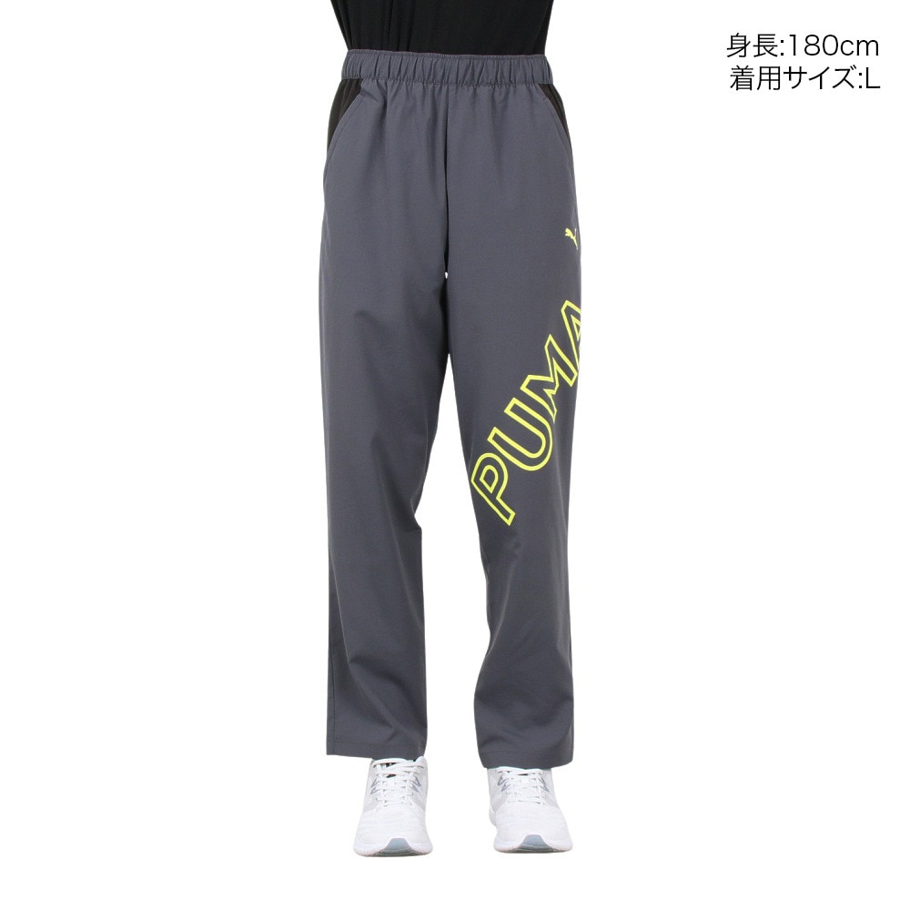 プーマ（PUMA）（メンズ）TAD CLOTH ウーブンパンツ 527042 69 GRY