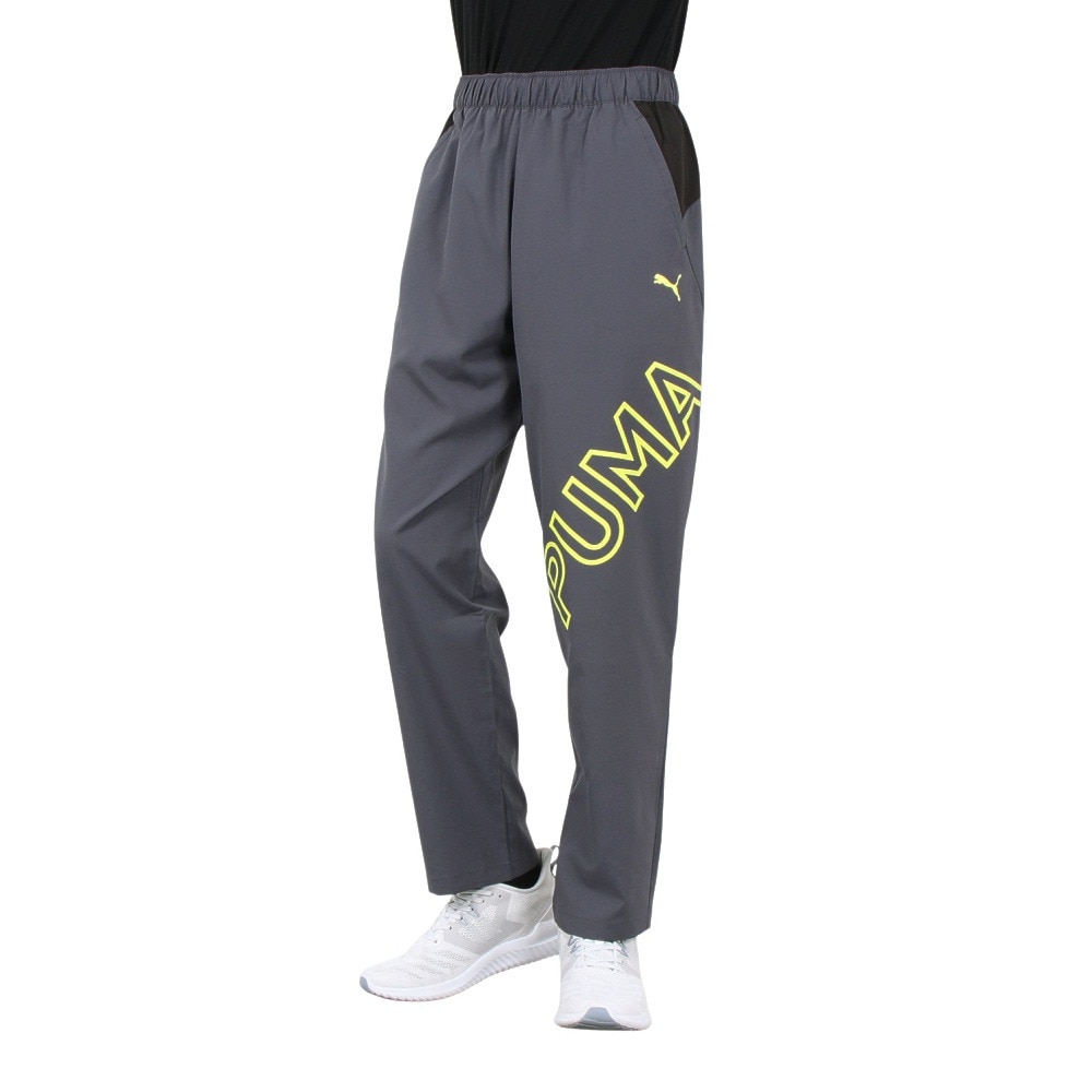 プーマ（PUMA）（メンズ）TAD CLOTH ウーブンパンツ 527042 69 GRY