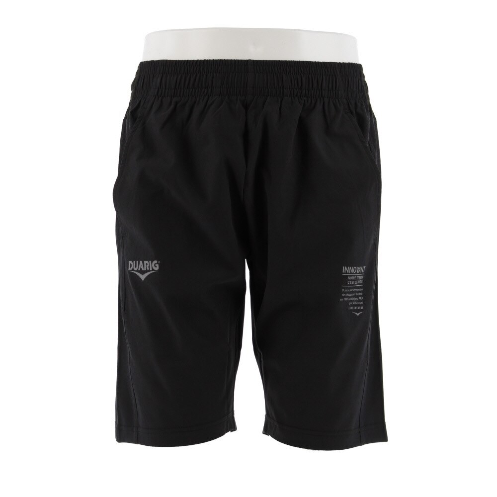  ハーフパンツ メンズ 絶耐撥水 UVストレッチクロス布帛パンツ 851D8HD5614 BLK オンライン価格