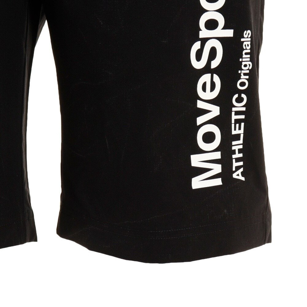デサント（DESCENTE）（メンズ）Move Sport ライトリップハーフパンツ AIRY TRANSFER DMMTJD82 BK